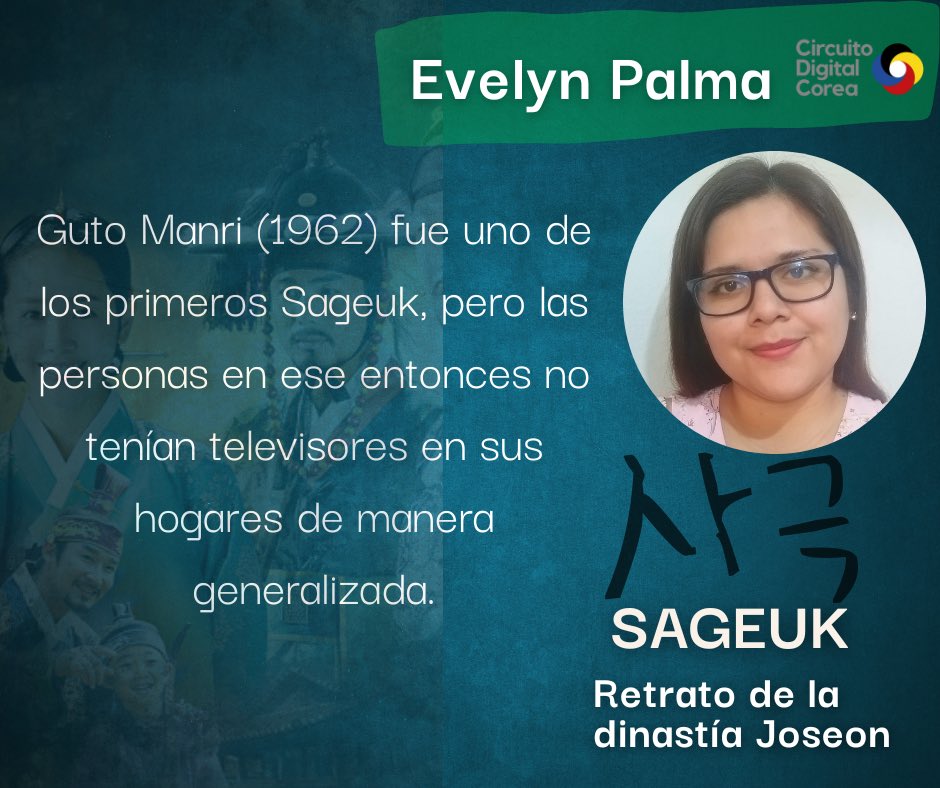 cmec_mx's tweet photo. Compartimos con ustedes algunas reflexiones del #CircuitoDigitalCorea del mes de agosto, dedicado al Sageuk: dramas históricos coreanos. 

[parte 2] 

#estudioscoreanos #cmec #kdramas #hallyu #dramas #historia #Corea #Korea #Korean https://t.co/N3Ie2xJ61a