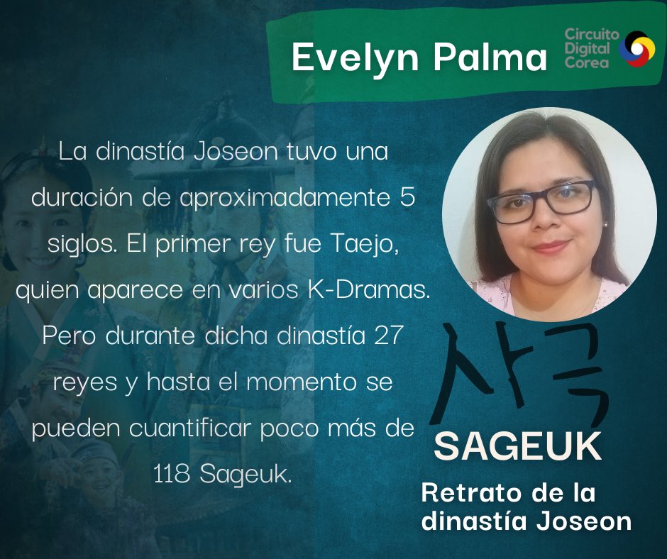 cmec_mx's tweet photo. Compartimos con ustedes algunas reflexiones del #CircuitoDigitalCorea del mes de agosto, dedicado al Sageuk: dramas históricos coreanos. 

[parte 1] 

#estudioscoreanos #cmec #kdramas #hallyu #dramas #historia #Corea #Korea #Korean https://t.co/oRsiNR6vcz