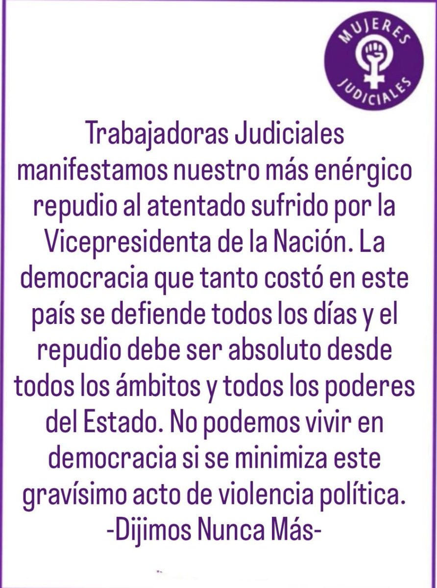 #BastaDeViolenciaPolítica #NuncaMas
