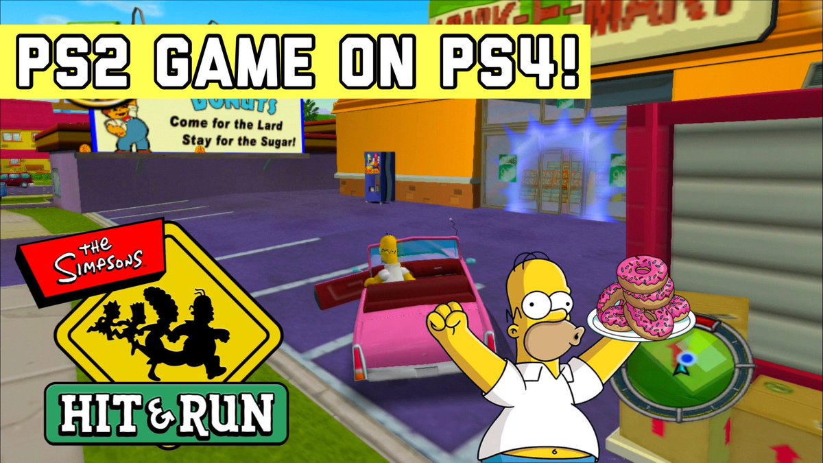 LushModz's tweet photo. Playing The Simpsons Hit &amp; Run On PS4 JAILBREAK (9.00 or Lower!) https://t.co/1kQsV1m5AN 

#ps4 #ps2 #Simpsons #simpsonsgame #hitandrun #PlayStation4 #ps4modding #youtubevideo https://t.co/lh2LT37AeF