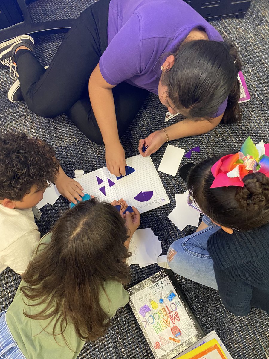 lobravo1's tweet photo. Exploring equivalent fractions with different math manipulatives today. They were asked to find  as many equivalent fractions with their group. @ExplorersCol #4thgradeDual #mathematicians in action. https://t.co/vpMnOZTIpo