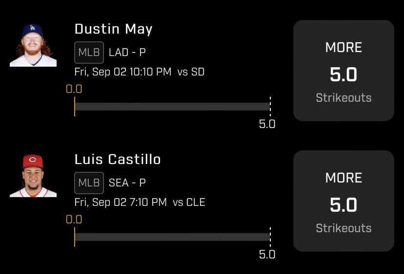 DfsOpc's tweet photo. 🔥FREE SLIP🔥
SO goats with only 5.0 lines great value 💯

About 4-5 more slips in the premium rn😈

#PrizePicks #GamblingTwitter #PlayerProps #DFS #MLB https://t.co/xwRdEde1da