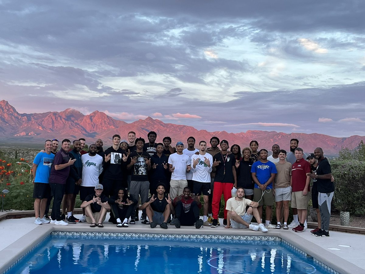 Had some friends drop by to watch the game last night. Great bunch of guys!   #AggieNation