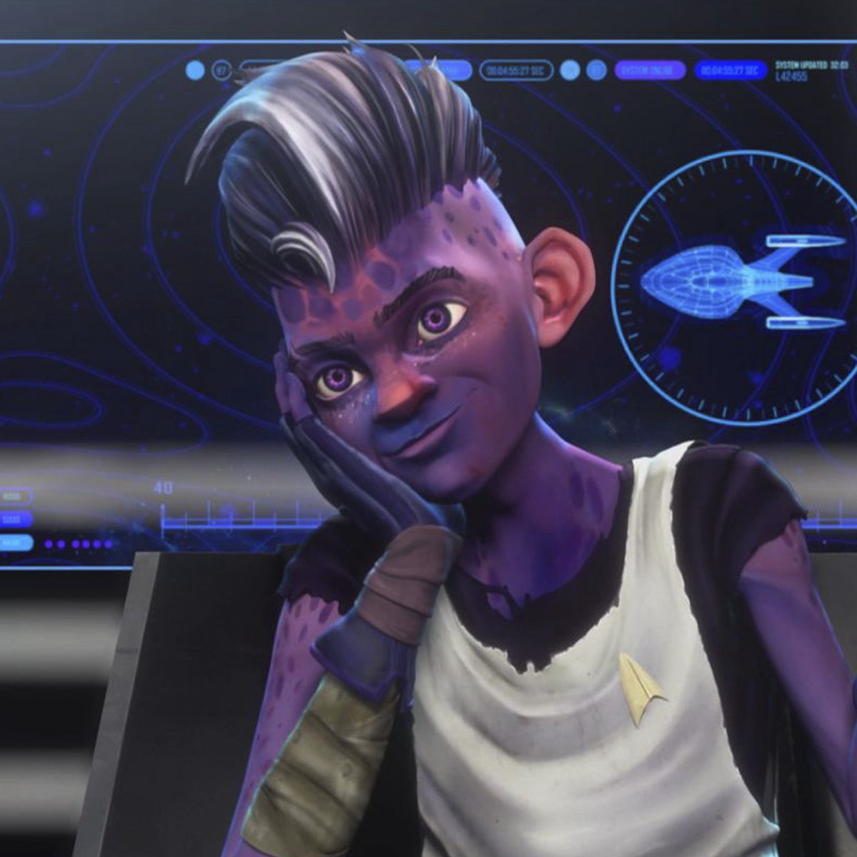 StarTrekOnPPlus's tweet image. Pour yourself a cup of black coffee and tune into the #StarTrekDay livestream this Thursday to hear @TheKateMulgrew and @brettgray discuss #StarTrekProdigy! Get more info at StarTrek.com/Day