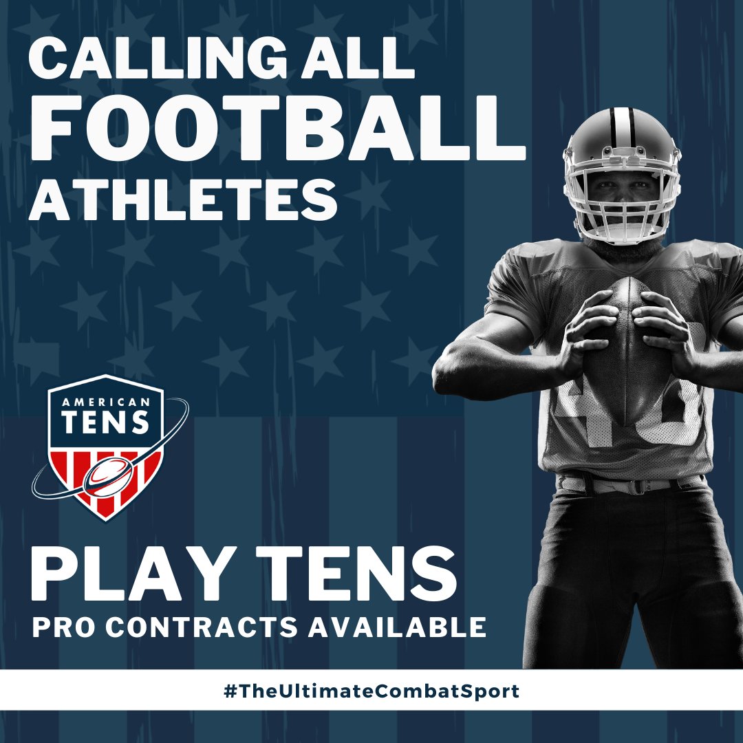 Calling all <a href="/NFL/">NFL</a> cuts, college athletes &amp; free agents. Could you be the next star American Tens is looking for🔥

<a href="/american_10s/">American Tens</a> is running an exclusive VIP combine at Lake Nona October 8th. To be eligible for invitation make sure to sign-up now. 

Sign-Up bit.ly/3CSoZzm