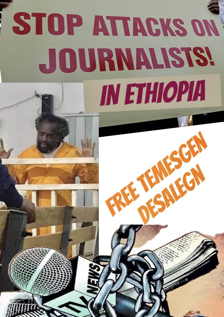 September 1,2022. Journalist Temesgen Desalegn is scheduled to appear at one of  the Federal Supreme Courts, Ledeta Court which specializes in counter terrorism &amp; constitution related cases. They are expected to rule on whether he gets released or not. #FreeTemesgenDesalegn