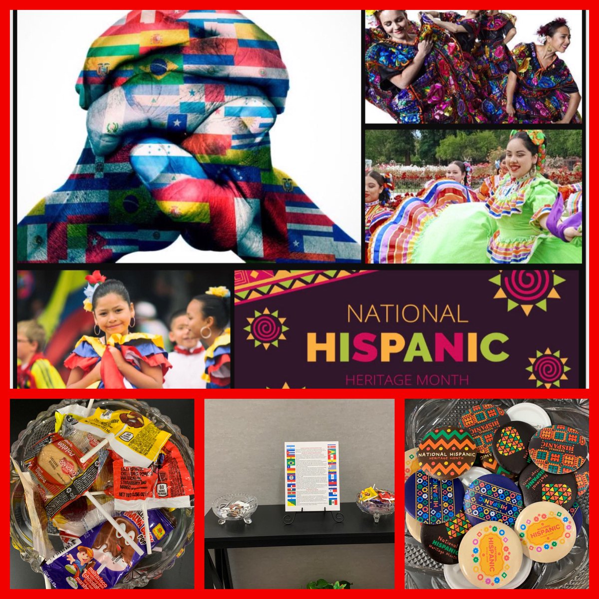 CrystalLandrie's tweet photo. Celebrating and acknowledging DEI at 5861 BDC #hispanicheritagemonth #SuicidePreventionMonth @amyboyer71 @coreena_torres https://t.co/QhJt8bJj2B