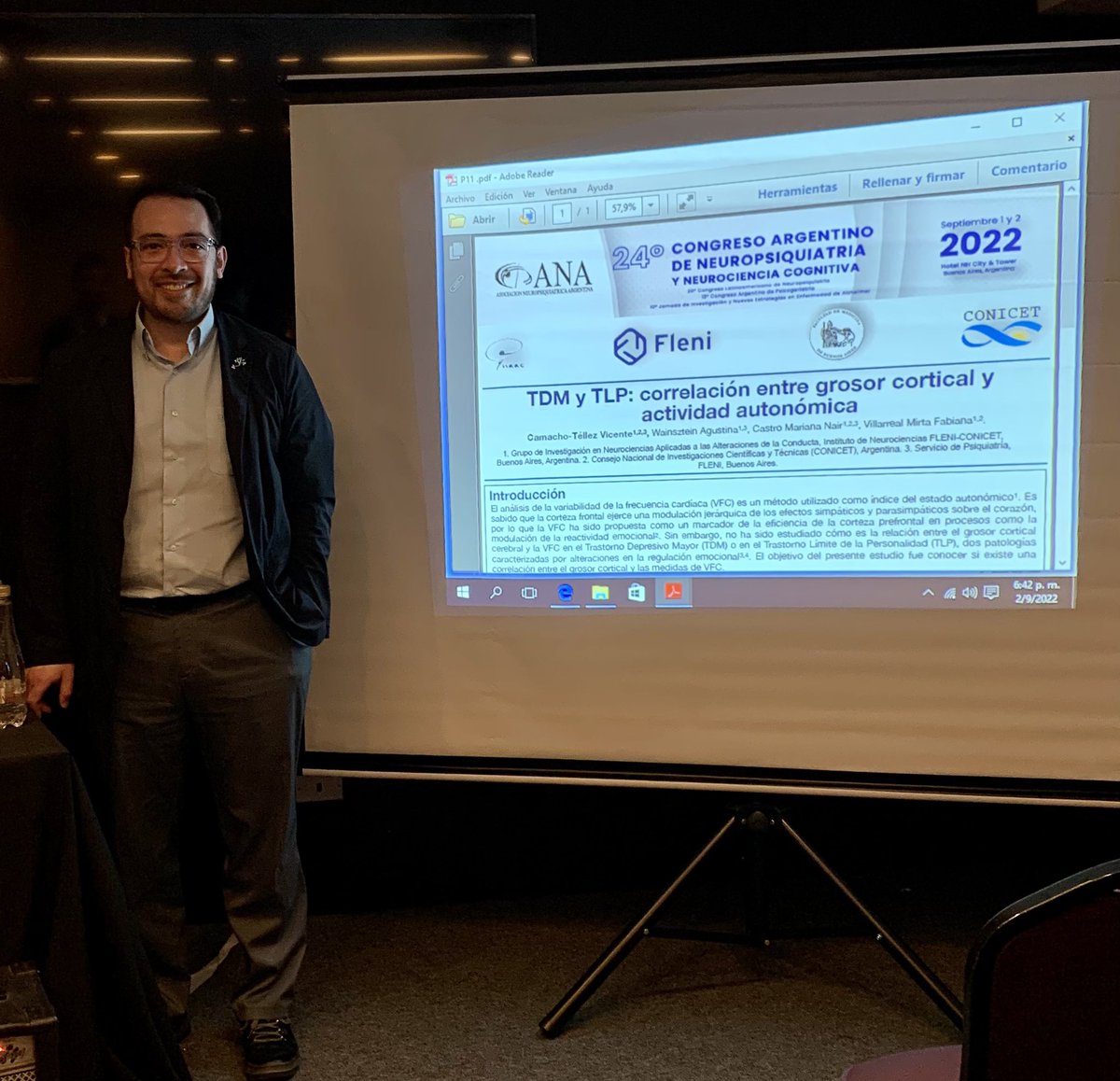 VICATEL's tweet photo. Póster en el congreso de la Asociación Neuropsiquiátrica Argentina @NeuropsiArg https://t.co/0Z1LlkUaRz