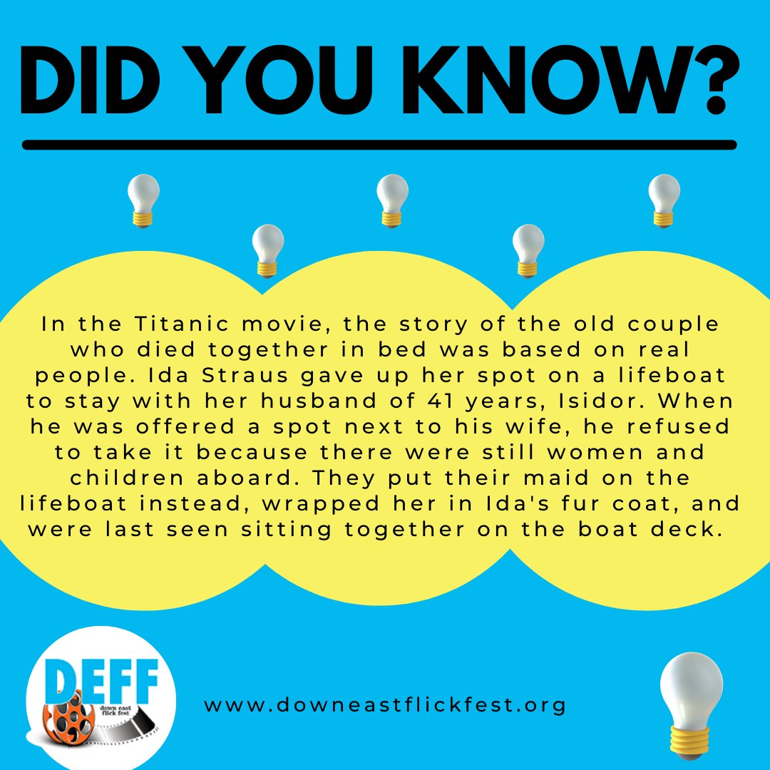 Did you know? #Titanic  #filmfacts