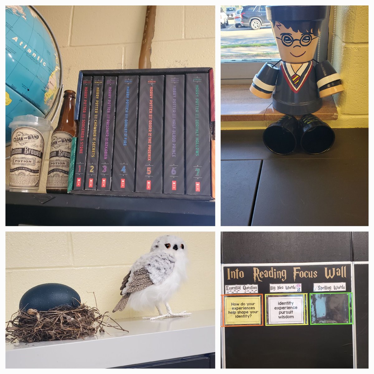 CassCharette's tweet photo. I feel a Magical Year Happening! 🪄🔮 #Iteach4th #potterhead #LearningisMagical @jenpooreri @GinaPicard @CharihoRegional https://t.co/Hc4Hh7r58A