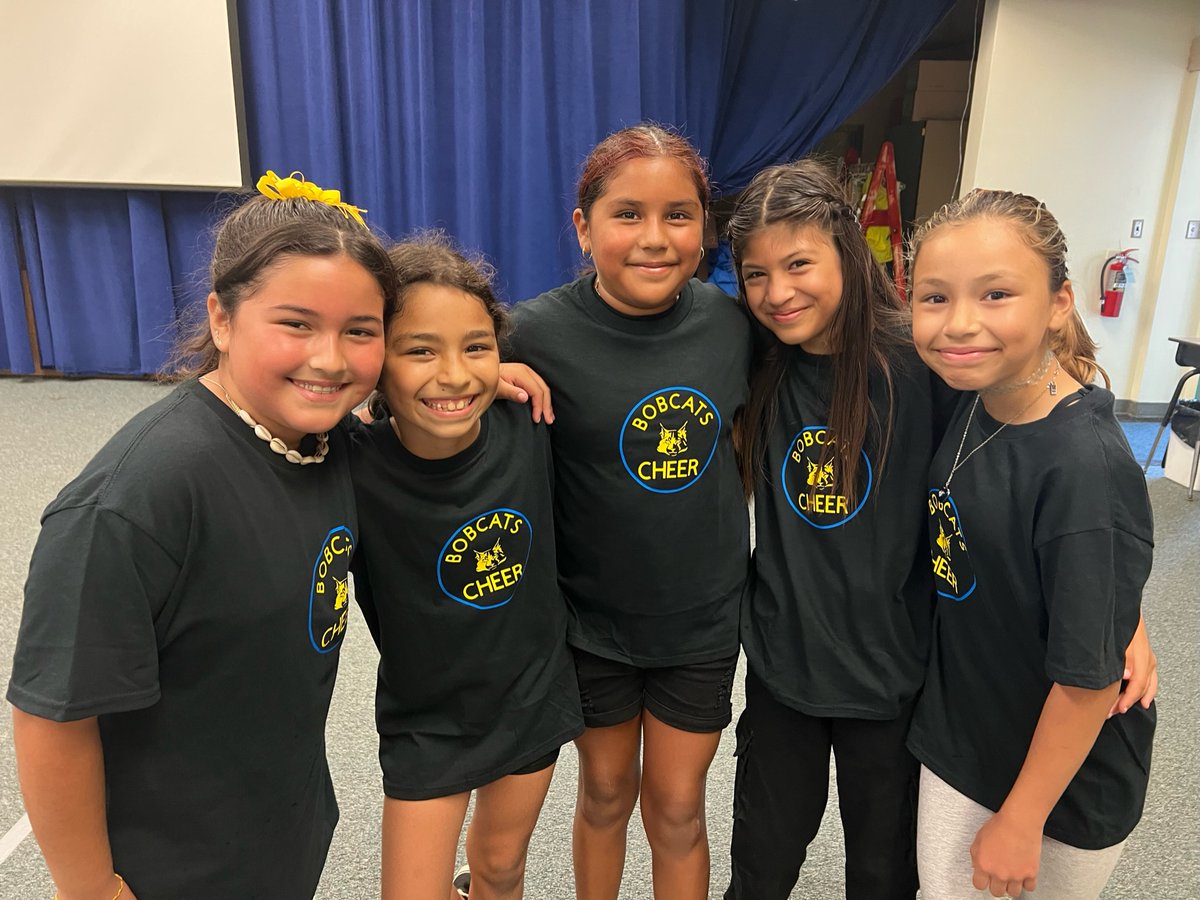These amazing leaders started their own club, designed matching shirts, and wrote a cheer to share at our next Friday flag! #mvleaders