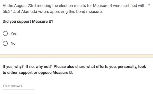 AlamedaDonut's tweet photo. Our bakers work hard to deliver treats for you.

Here's the second School Board question. Answers available on Thurs.

#alamtg #ala22 https://t.co/2bxGFQ1Dqu