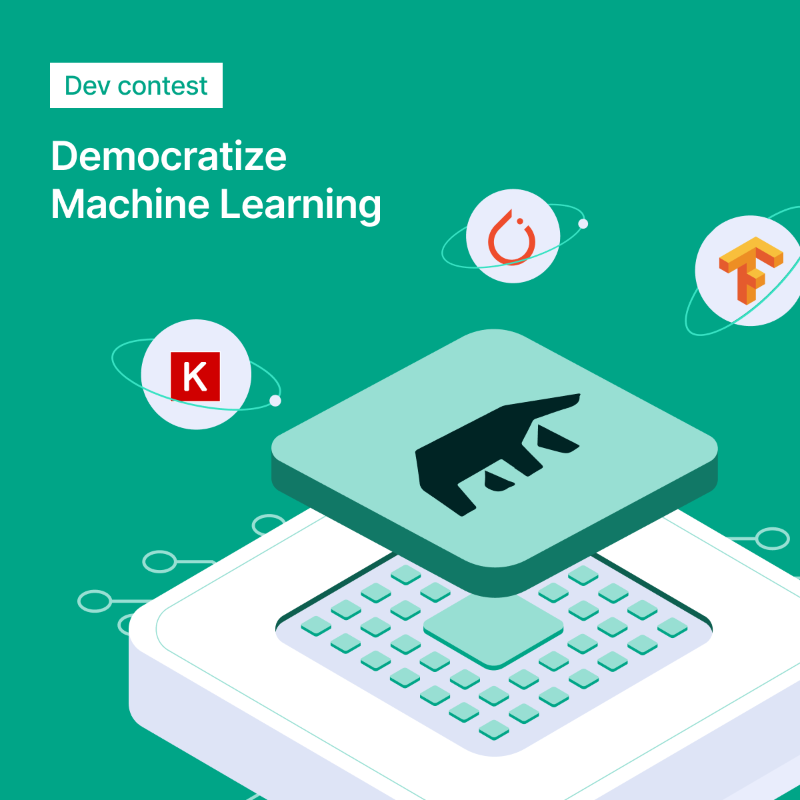 MindsDB's tweet photo. Join this open developers contest on GitHub and win cool prizes