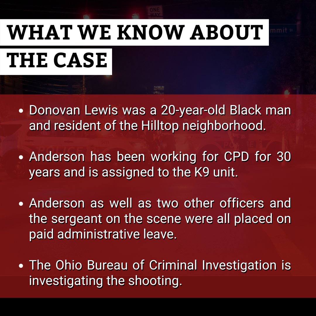 matternews_'s tweet photo. Donovan Lewis, an unarmed 20-year-old Black man, shot and killed in his bed by Columbus Police Officer Ricky Anderson. Here’s everything we know, including community actions planned for this weekend. https://t.co/LarAOkwIy9