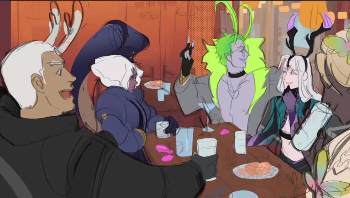 rambelles_'s tweet photo. first time trying to paint something big! I rlly liked the process stuff https://t.co/vKUmJHCM7U