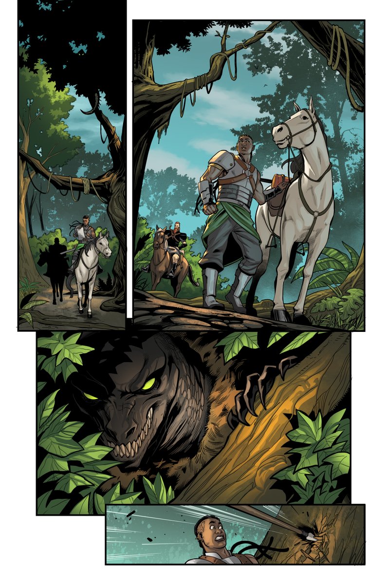 ChaelRoberts's tweet photo. In his search for an ancient magical weapon, worthy of a Guardian of Erloth, Caius will come face to face with both new allies and foes
There are 4 days left to back GOE on IGG and help us reach our 5k stretch goal

Colors/art by #RyanBest #fantasycomics

https://t.co/raM1scIM8h https://t.co/enY0ZwISjZ