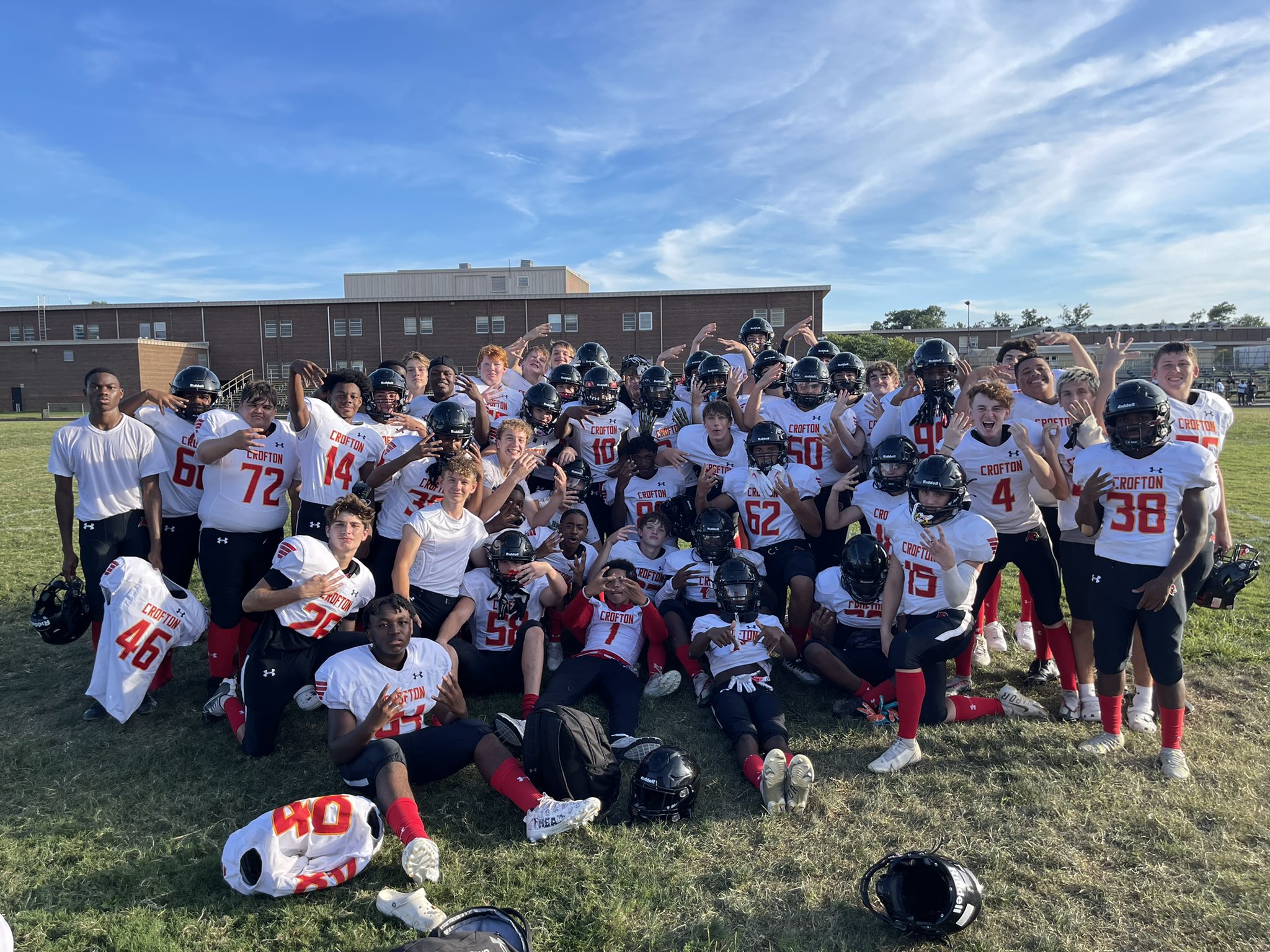 Crofton High School Football on Twitter "Crofton JV starts the season