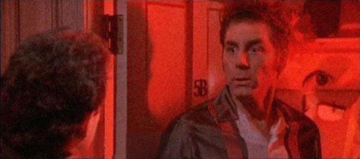 JacobMillerDL's tweet image. “Hey Kramer, what’s with that light?”

“He’s gone Jerry. That man is Dark Brandon now.”