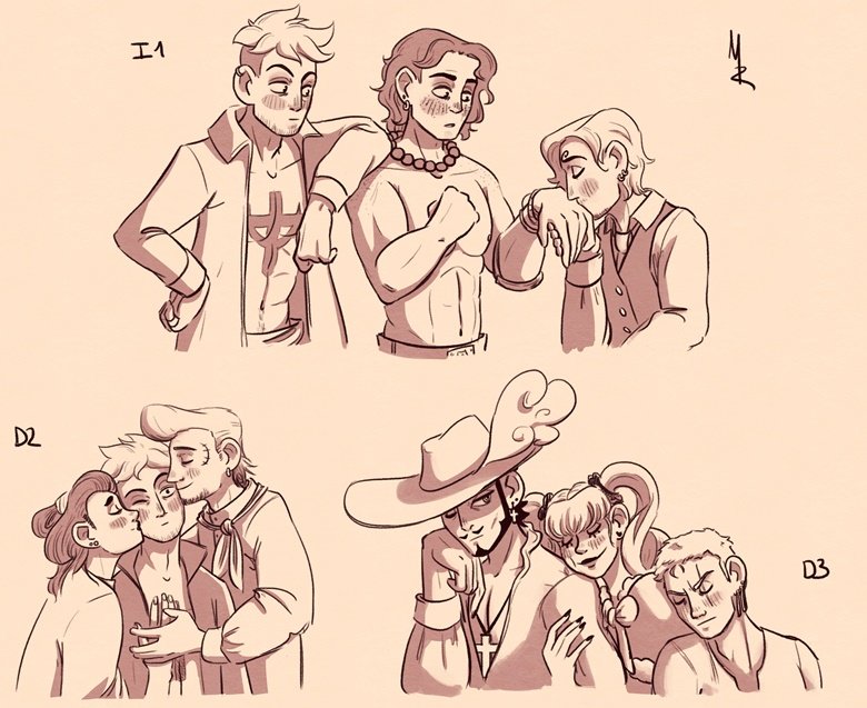 mer_meladas's tweet photo. Reminder that I have reqs open, if you get me a coffee you can ask for a lil doodle of up to 3 charas UVU 

(super old example they would look cuter now) https://t.co/jflEJTPKlm