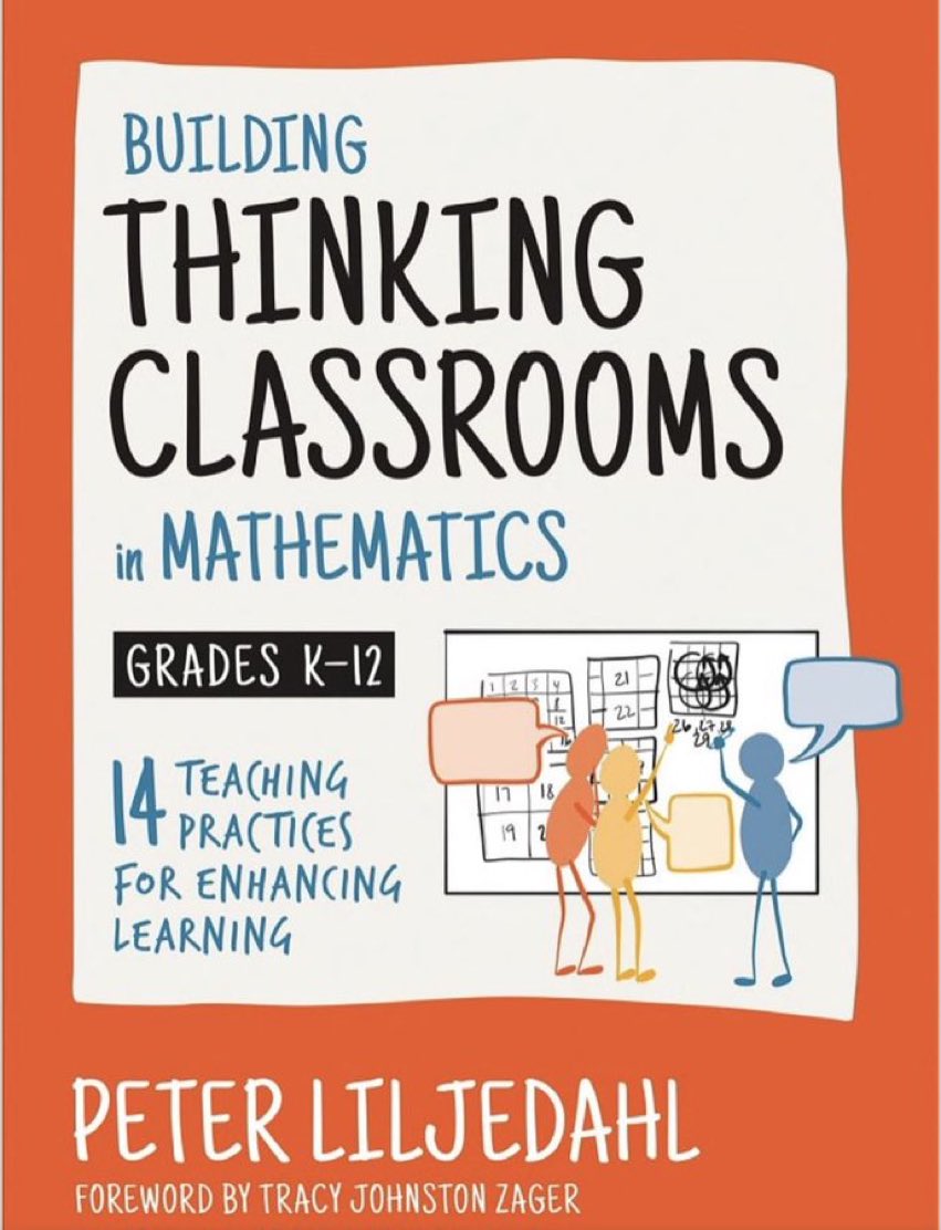 This book is becoming contagious in our district. It is transforming our classrooms and culture to be more thinking based. Students and teachers lifting their crafts through thinking! <a href="/pgliljedahl/">Peter Liljedahl</a>
