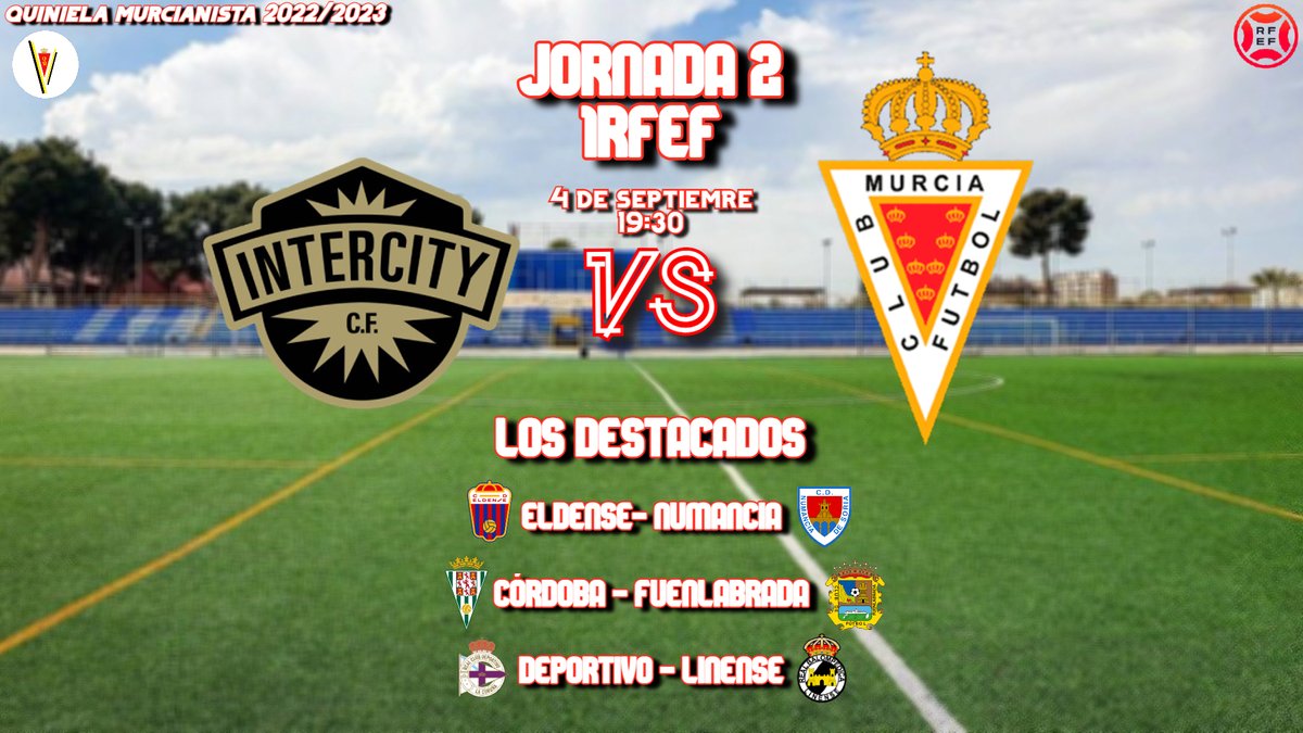 QMurcianista's tweet photo. ⚽️ JORNADA 2 ⚽️

¡Llega la primera visita! ¡Vayamos con todo, y si nos falla la voz, cantemos con el corazón!

Pasos para participar:

1⃣ Dadle al RT 🔁 
2⃣ Dejad vuestros resultados y un goleador del partido del Murcia🗨️
3⃣ Citad a un amig@ 👥

Gracias a @P_BenditaLocura ❤️ https://t.co/ocRc2r0EbG