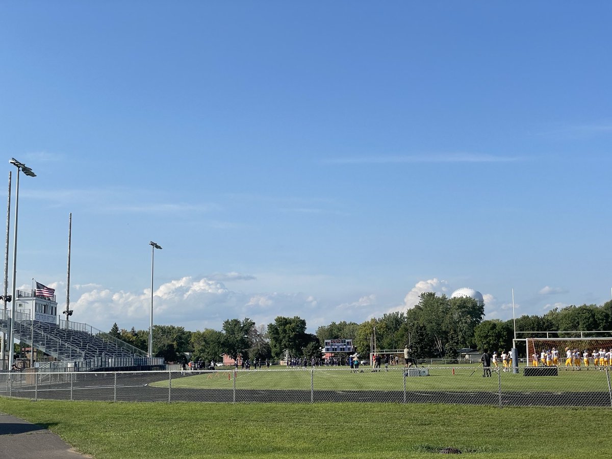 JoshuaFuchs77's tweet photo. Another year in public education as we wrapped up workshop week and end it with our opening football game. Thankful for all the years in an array of places and jobs. Loving the vibe moving into year two ⁦@BCCS286⁩ https://t.co/NIcZZcx8GY