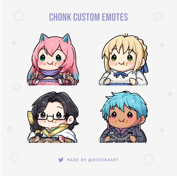 My chonky babies.  - ✦ [ 3 Slots Open ]  
