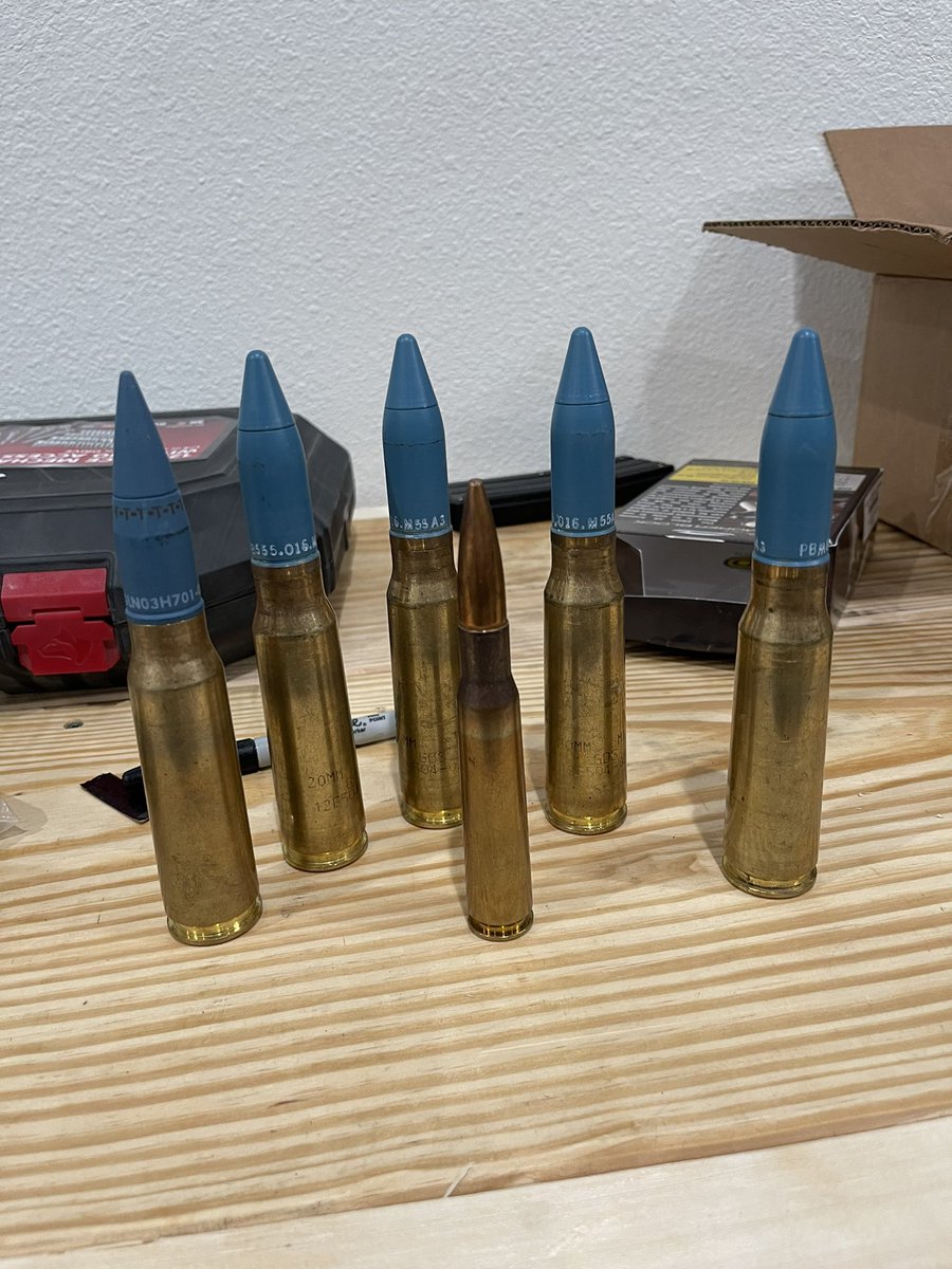 DonutOperator's tweet photo. Mat’s 20mm vs. 50 bmg https://t.co/zYrNOFK4ZM