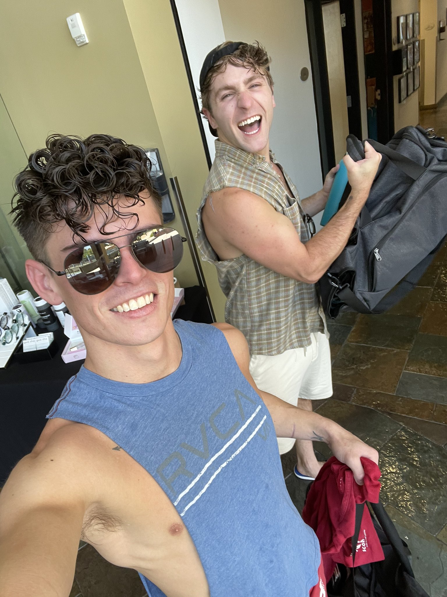 TW Pornstars - 2 pic. Seth Peterson. Twitter. Back at the gym with