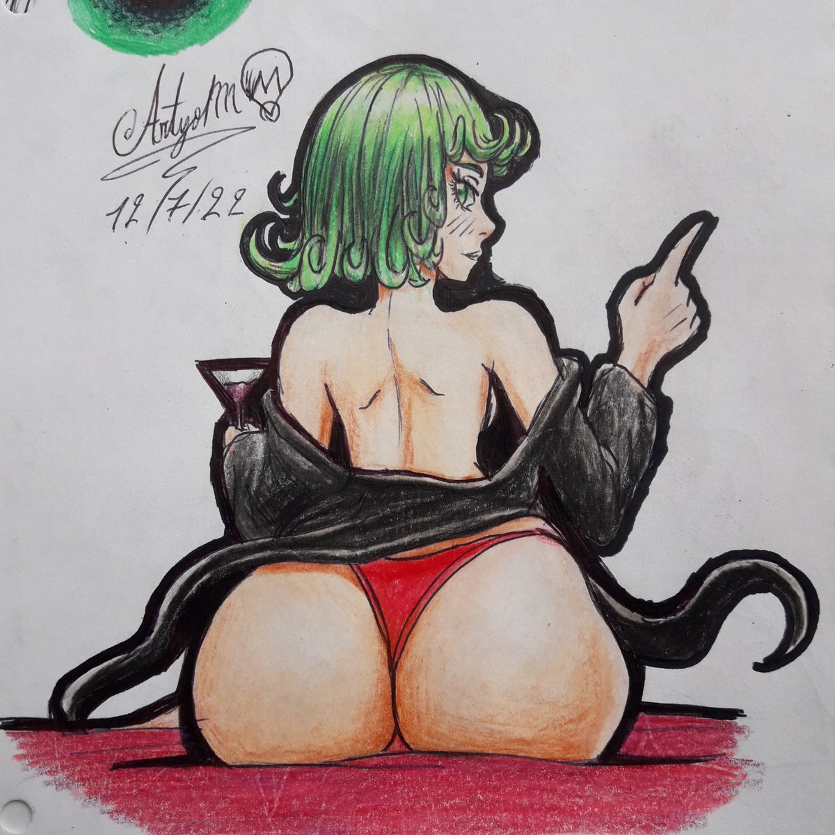 ARTYOM_DIBUJOS's tweet photo. La versión tradicional del dibujo de tatsumaki #OnePunchMan #tatsumaki #anime #nsfwtw #nsfwtwtًًًٌٌٍِّْ  #nsfwcomic #hentai #rules34 #FelizDomingo #FelizMiercoles #dibujodigital #dibujotradicional https://t.co/zr7PYCkPdr