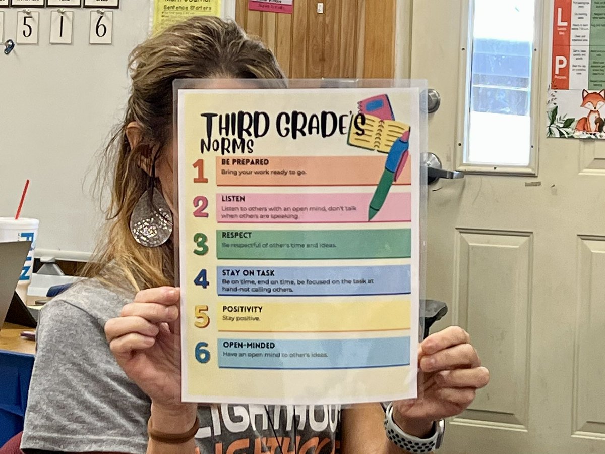 mapeducate's tweet image. When your #Norms &amp;amp; #CollectiveCommitments are laminated…you might be extra! I loved working with @TexarkanaISD #atPLC @SolutionTree @SolutionTreeTX