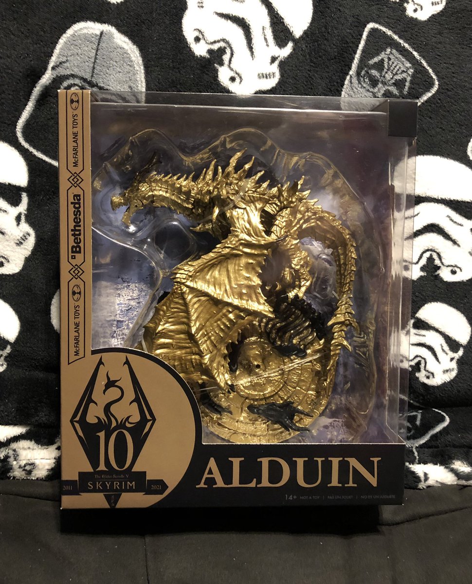 GC_GrowWithUs's tweet image. Received my #Alduin in the mail this week!

#ShareYourStuff #Dragons #McFarlaneToys #Skyrim #TheElderScrollsV #Bethesda #10Years