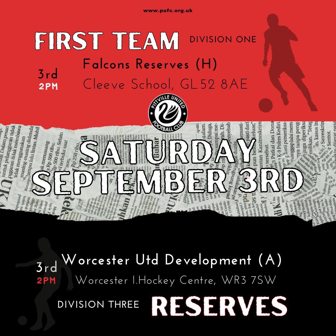 Pittville_FC's tweet photo. Tomorrow brings the start of the new season! The Firsts play Falcons Reserves whilst our Reserves face Worcester United Development! Two tough challenges but we are prepared!
#UpTheSwans! 🦢🦢🦢 https://t.co/NHTkZTDjKh