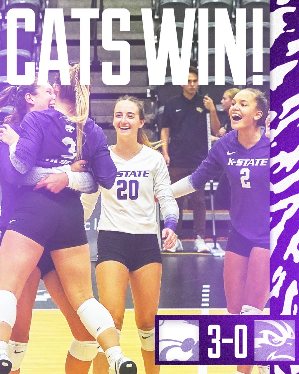 KStateVB's tweet photo. CATS WIN!!

#KStateVB https://t.co/mttAI31dpO
