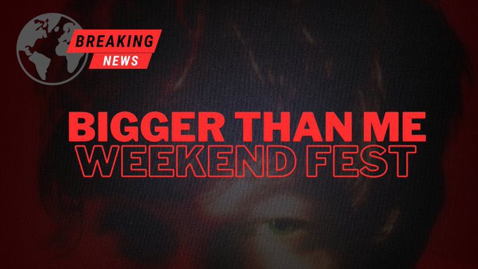 LTMexicoTour's tweet photo. NOTICIA DE ÚLTIMA HORA: Bigger Than Me Weekend Fest ya está aquí y empezará esta noche a las (00.00UTC) en Spotify! (7:00pm hora México 🇲🇽) 👀 https://t.co/FHHWEqE72p