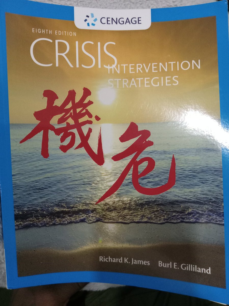 CookyEvans's tweet photo. Crisis Intervention new semester! @bryantstratton #humanandsocial #psychology #sociology #Intervention #mentalhealth  @CookyEvans https://t.co/fkbdjjE00O