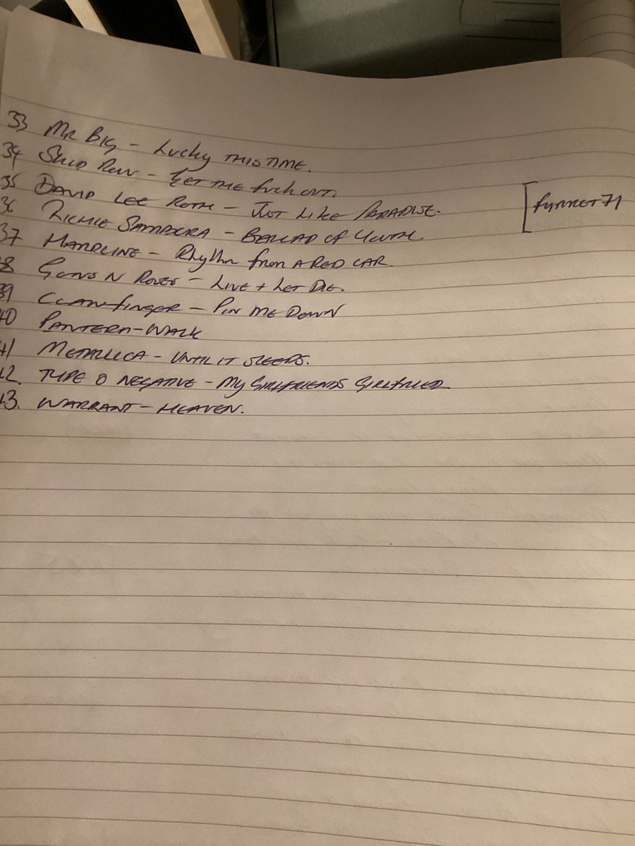 MadWaspXS's tweet photo. @Berk_On_A_Bike @PaulWW66 Every show is written down #MadWaspRadio #MWXS
There’s #TSASOTR 106 aka #MWXS 01 https://t.co/oF3k69Lgra