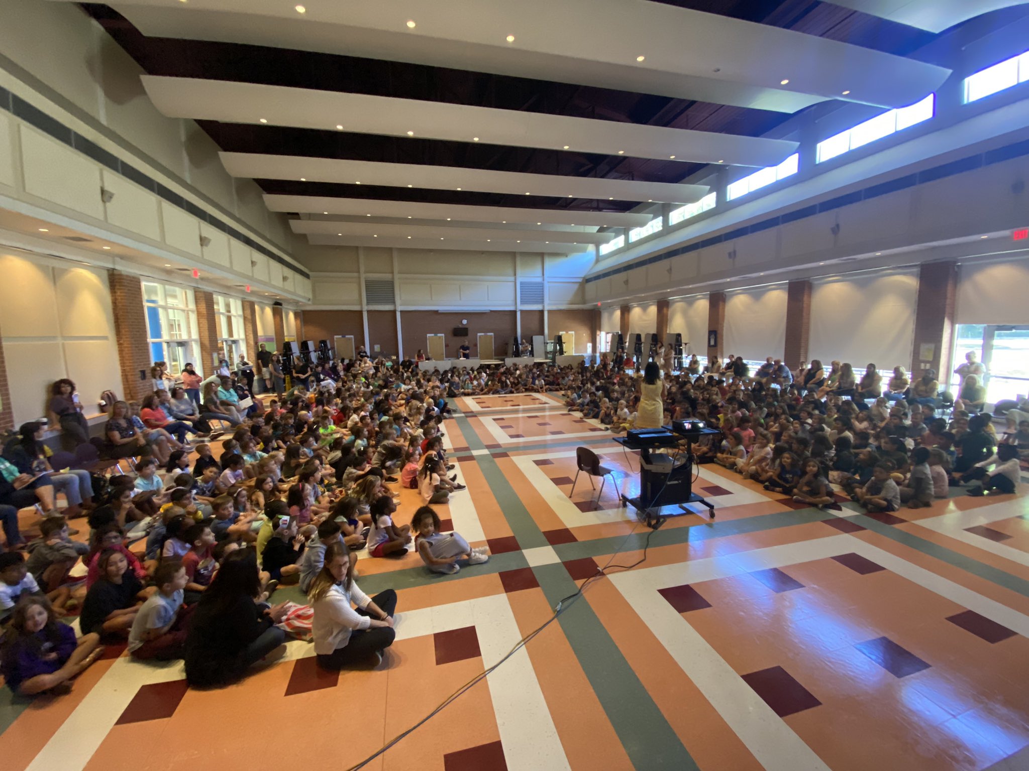 Frenchtown Elementary on Twitter "1st whole school assembly ️ Change