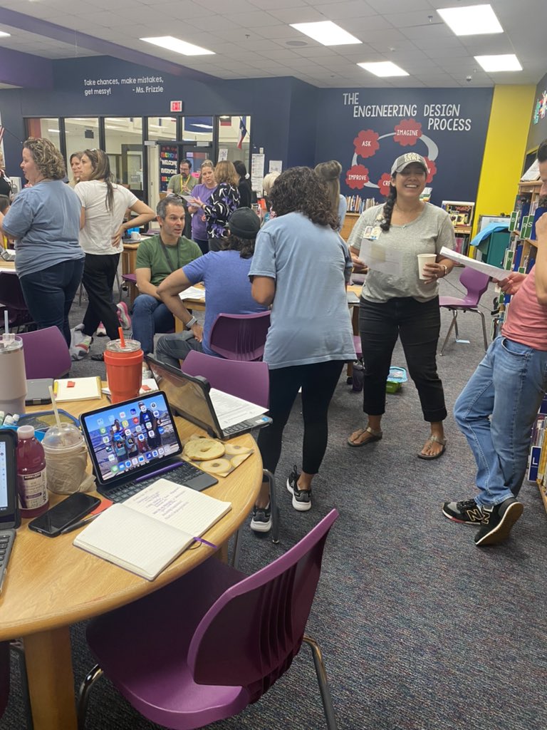 mscheyllynn's tweet photo. Teaching &amp; Learning day at Hickey Elementary! #pisdlearns #BelievePISD #HickeyBelieves https://t.co/bC2A4TMZl4