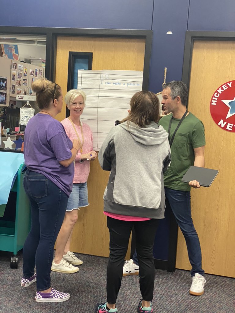 mscheyllynn's tweet photo. Teaching &amp; Learning day at Hickey Elementary! #pisdlearns #BelievePISD #HickeyBelieves https://t.co/bC2A4TMZl4