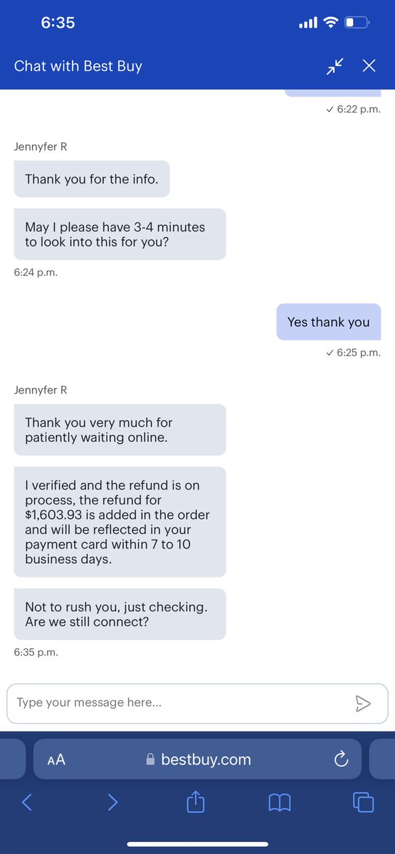 RefundBoyGroup's tweet image. Best Buy refund $1.6K