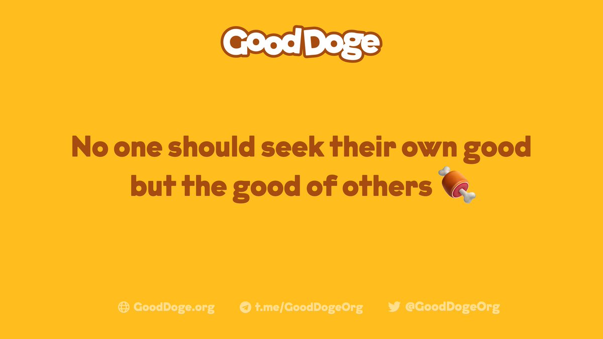 Its_Sam_The_Man's tweet photo. $TREAT 🍖 is starting their weekend off with giveaways for the community! 

✅Follow @GoodDogeOrg 

👇Join their telegram page for more details! 💛

👉 https://t.co/u4IP4bJMGf 👈

#GoodDogeOrg 🍖 https://t.co/lq4q3nCOQq