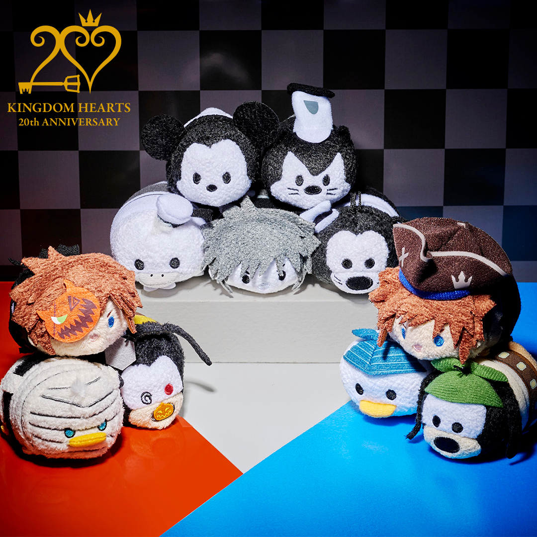 The Disney Store Japan has a new line of Kingdom Hearts 20th