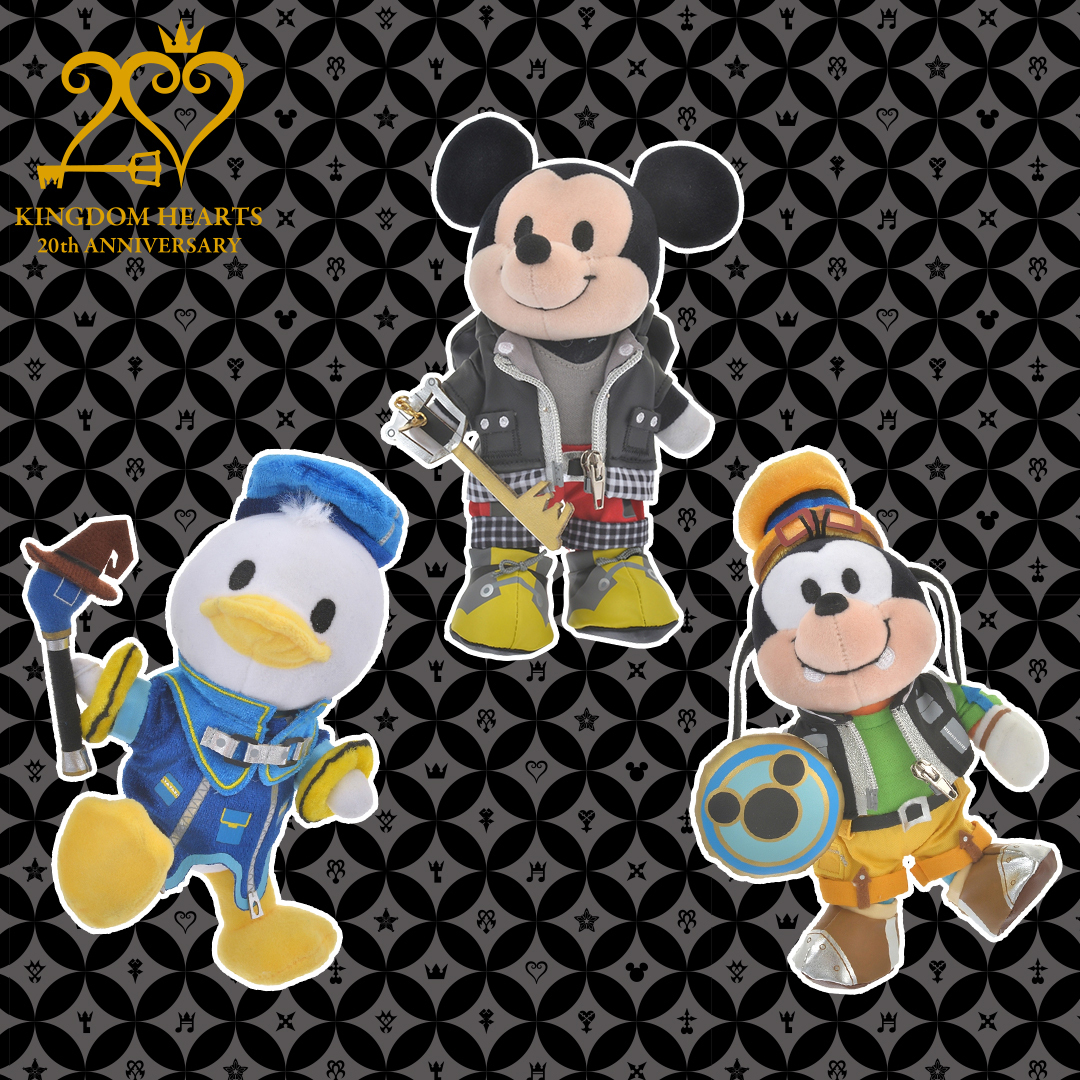 KINGDOM HEARTS SERIES PLUSH - KH III KING MICKEY