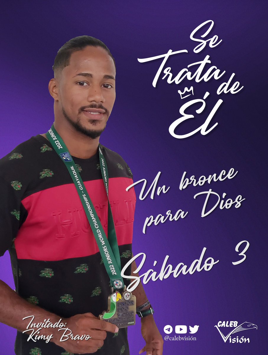 L_CalebVision's tweet photo. Sobre las experiencias en el deporte del joven Kimy Bravo estaremos hablando el próximo sábado en nuestro programa, Se Trata de Él.
#SeTratadeÉl
#CalebVisión
⬇️⬇️⬇️
https://t.co/leAcavlmuT https://t.co/PFk6cORyOe