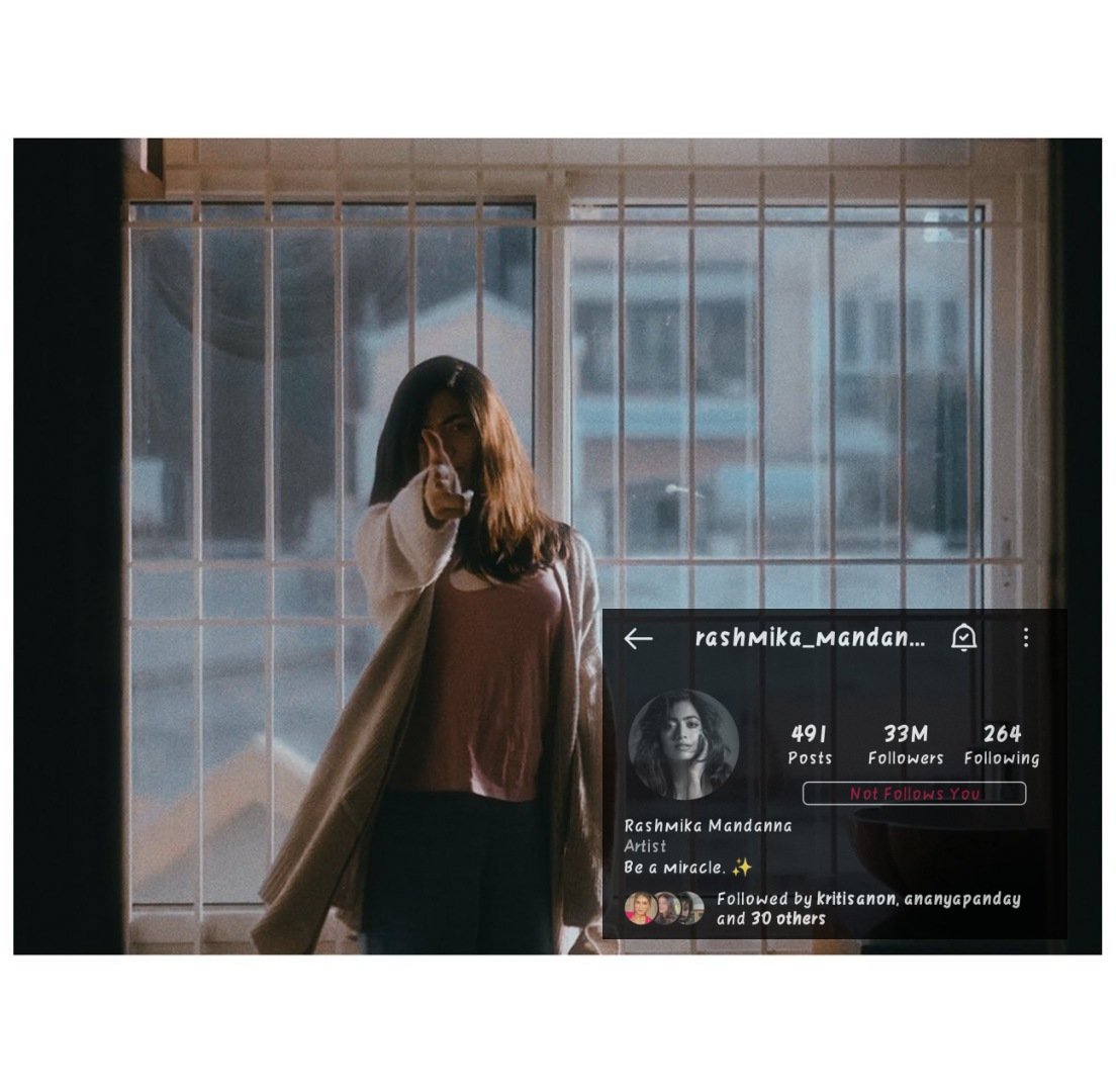 mr_innocent0613's tweet photo. Rashuuuu 💗🥳 @RoshKarnatakaFc @iamRashmika #33million in #Instagram #RashmikaMandanna #Rashmika https://t.co/ibNqzgPwo7
