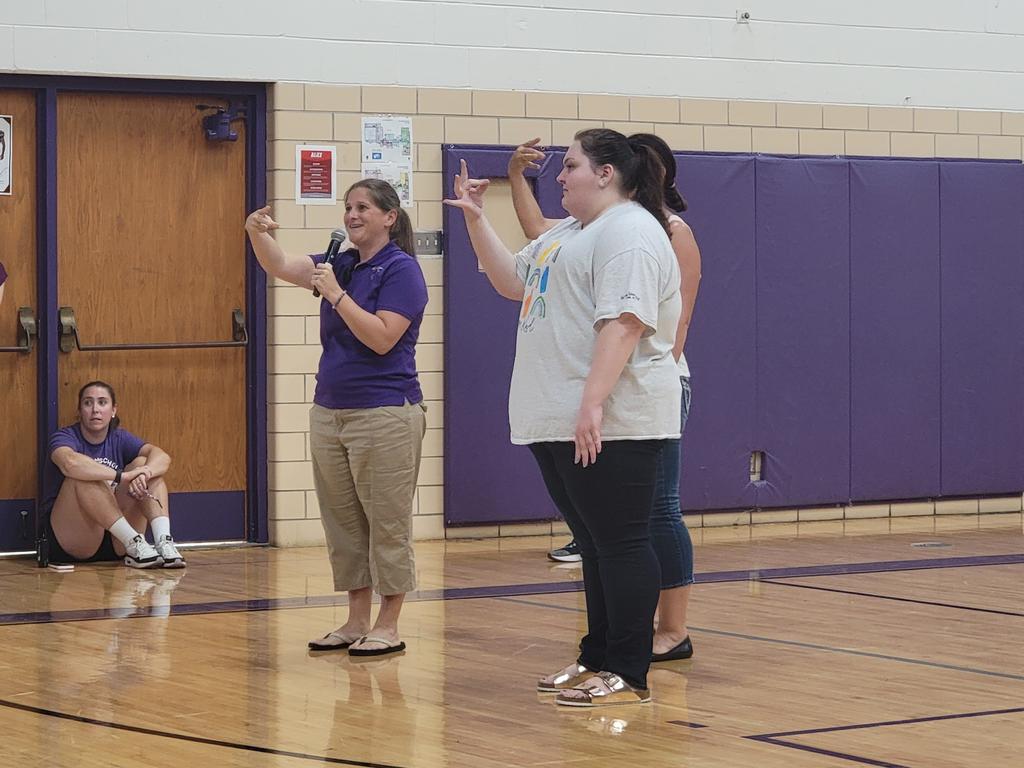 KMS Pep assembly! #RaiderPride