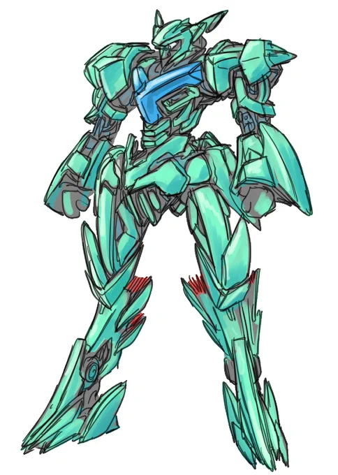 ガンダムという文字を散りばめたデザインを何度も描き直してオリロボにしました 