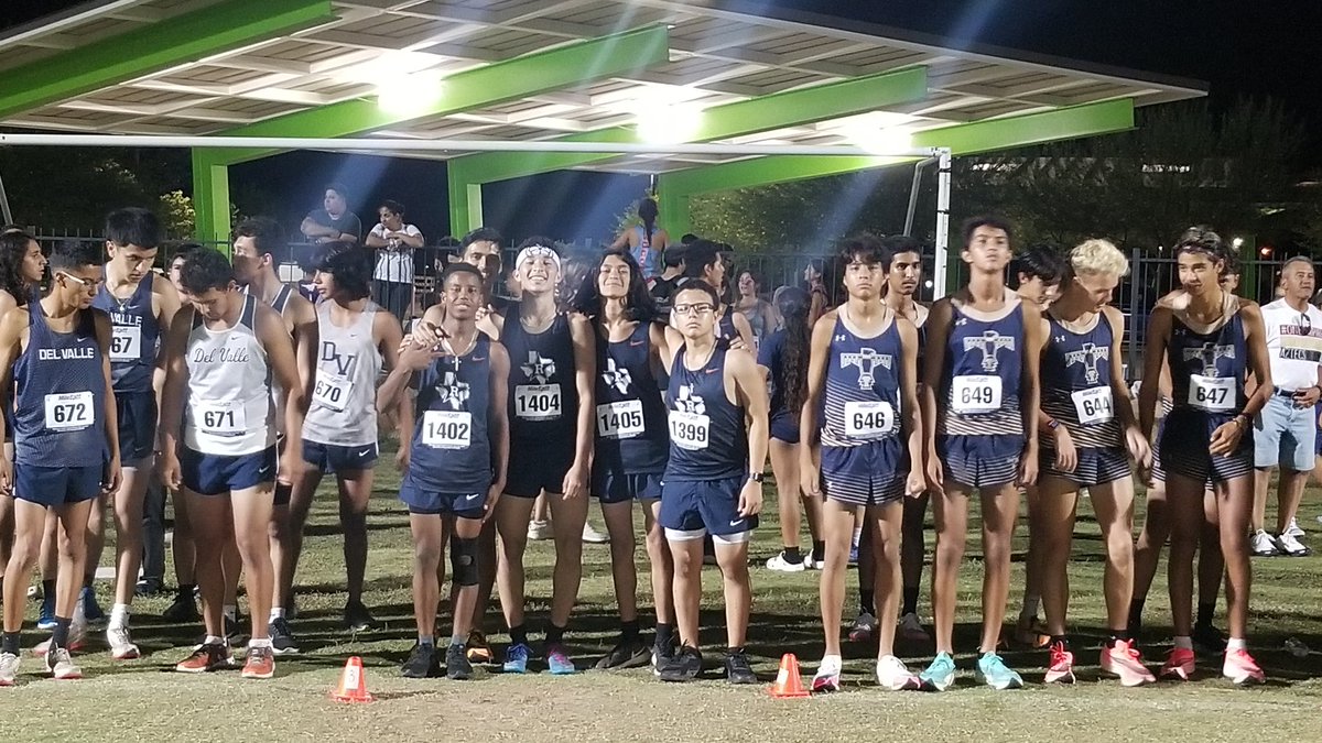 Great night for a cross country meet! #riverside4ever