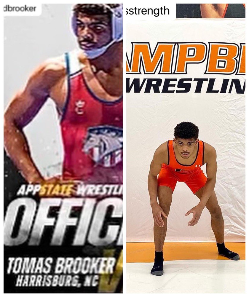 Carolinamatnews's tweet photo. It’s official visit season! Who’s next??? @GWUWrestling @AppWrestling @GoCamelsWrestle @PackWrestle @CarTakedowntalk @SeWrestle https://t.co/xlmWXs3jjg
